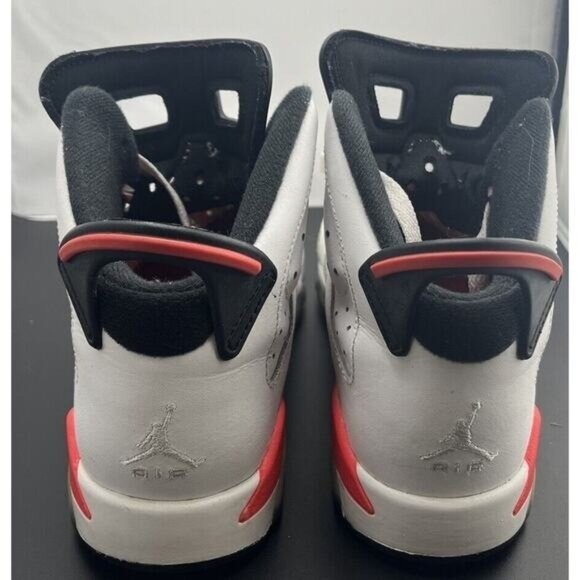 Size 5 (GS) - Jordan 6 Retro Mid White Infrared - Picture 5 of 6